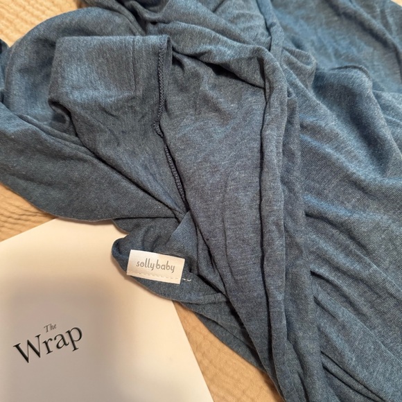 Solly Baby Soft Blue Wrap - Picture 2 of 2